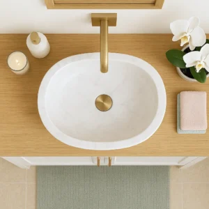 Oval Marble Sink - Image 5