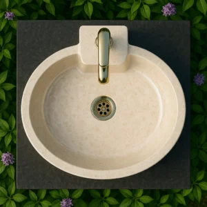 Marble Sink – Natural Textured Design - Image 3