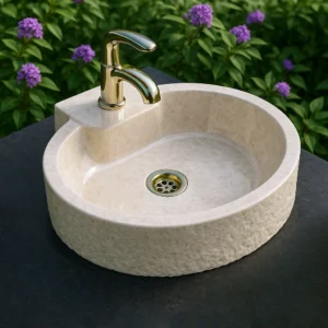 Marble Sink – Natural Textured Design - Image 5