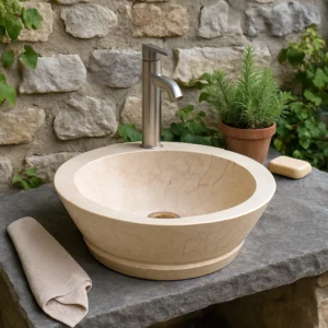 Round Marble Sink - Image 3