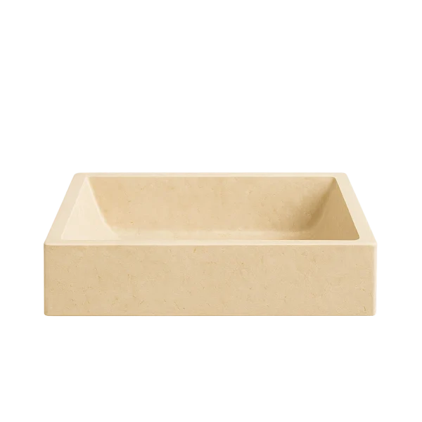 Modern Design Marble Sink – Minimal Form with Handcrafted Precision